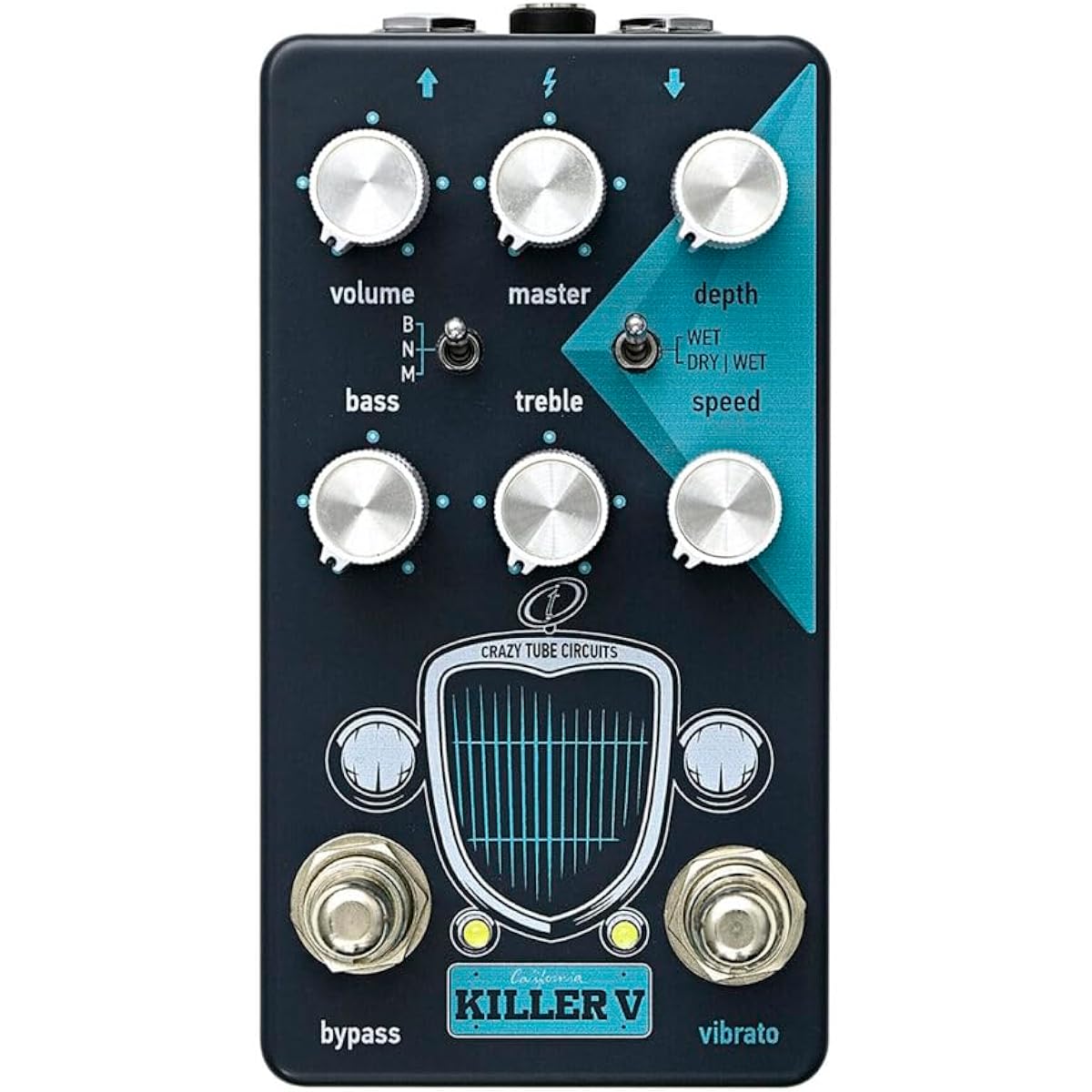 Crazy Tube Circuits/Killer V Overdrive/Vibrato Pedal