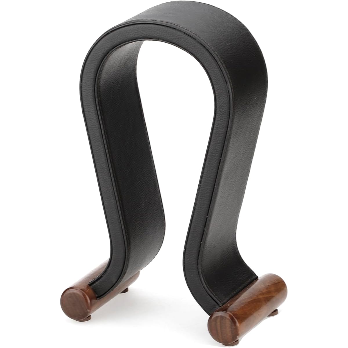 Wooden Headset Holder, Universal Earphone Hanger Holder for Gaming Headsets & DJ Studio Headphones, Desktop Headphone Rack, Fits All Headphone Sizes