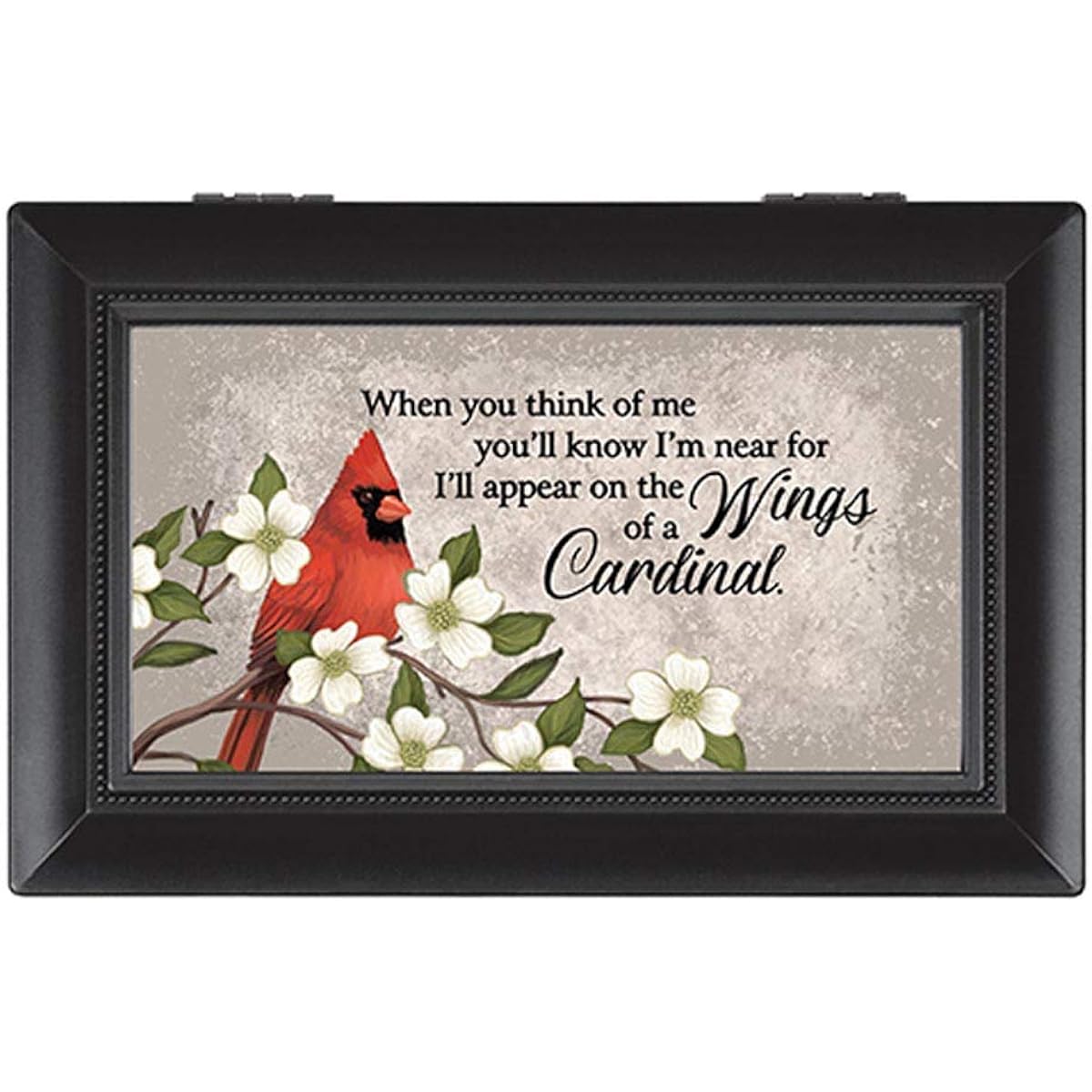 The Bridge Collection "Wings of a Cardinal" Memorial Music Box