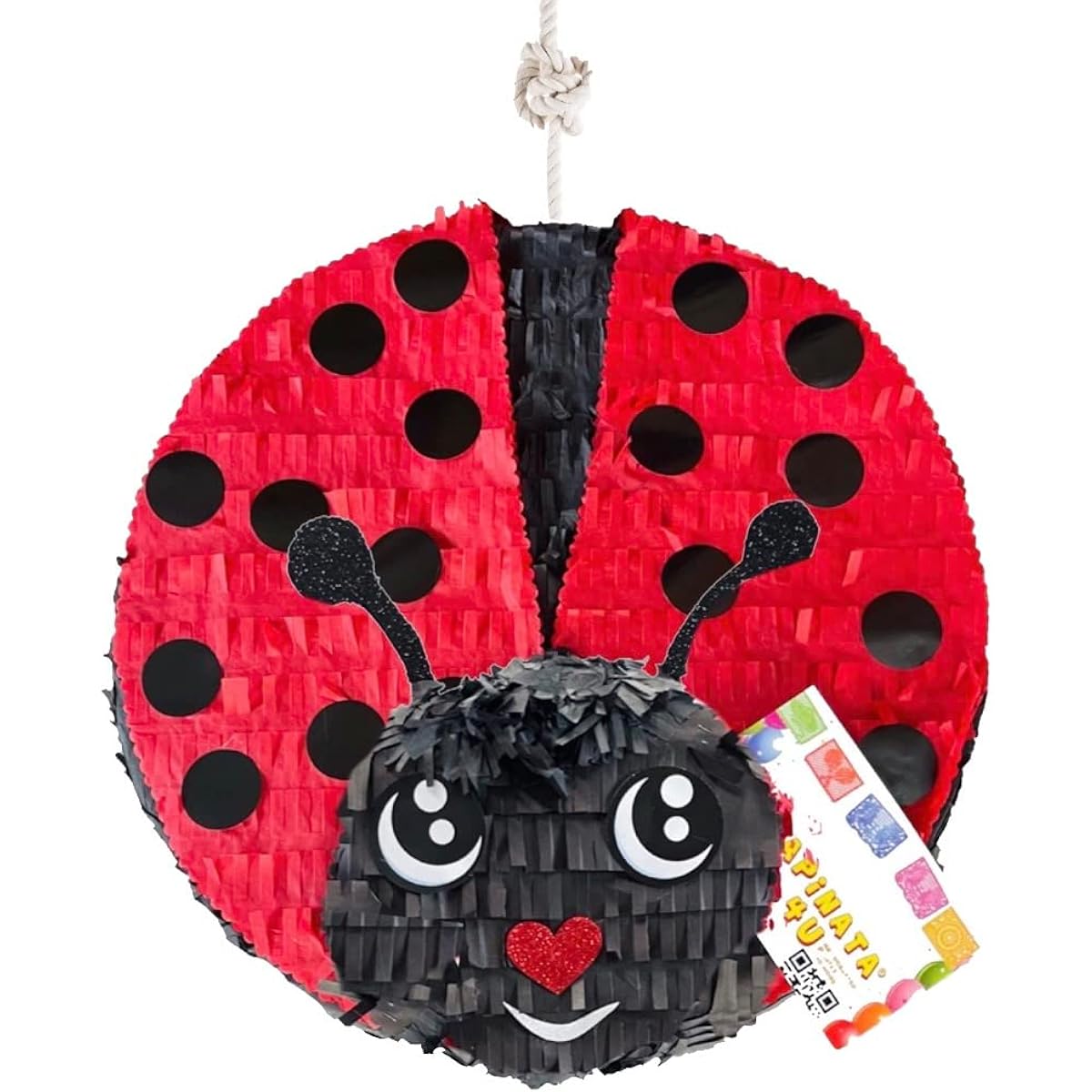 Ladybug Pinata 16"