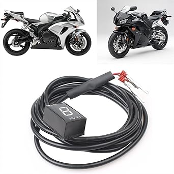 Speed Display Meter Universal Motorcycle Speed Gear Indicator Display Shift Lever Sensor For Honda CBR600RR NC700 NC750 S/X VT750C/S VT1300 VTX1800