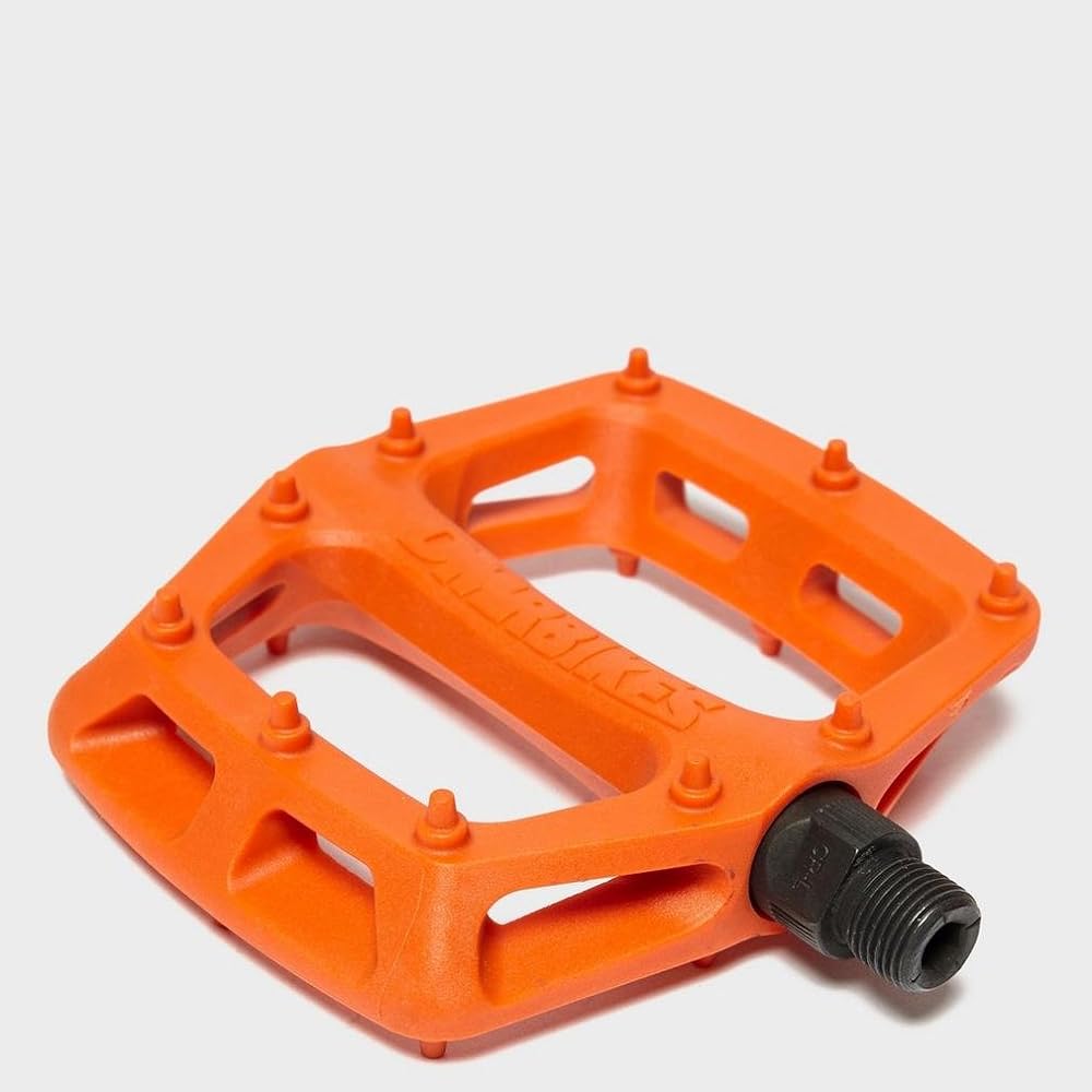 DMR (DMR) V6 PLASTIC PEDAL CRO-MO AXLE ORANGE