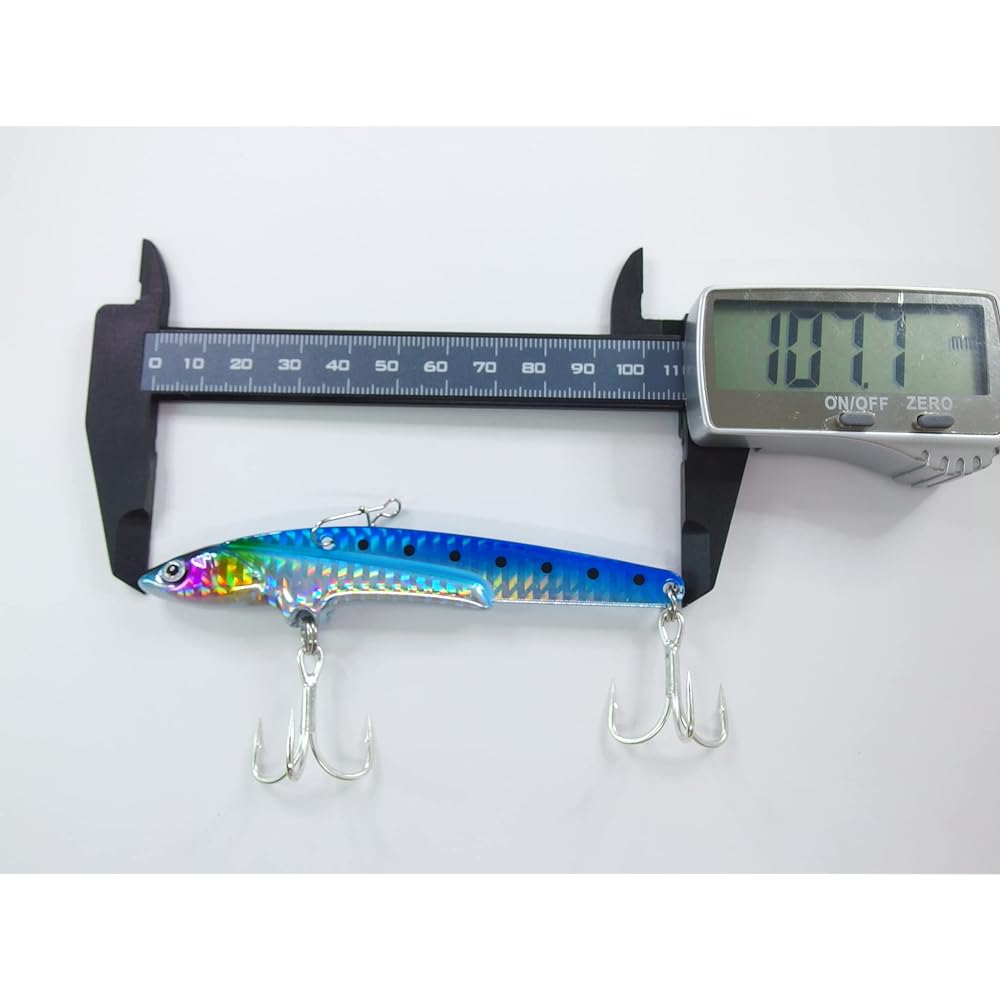 [Momo Lure] Seabass Lure Blue Fish Metal Vibe Buri Buri Plate 107 46g Yellowtail Hiramasa Amberjack The definitive version that is completely compatible with blue fish!!