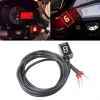 Speed Display Meter 6 Speed Motorcycle Gear Display Indicator Suzuki Boulevard C50 M50 C90 C109R M109R/R2 /DL650 DL1000 V-Strom GSXR600/750/1000