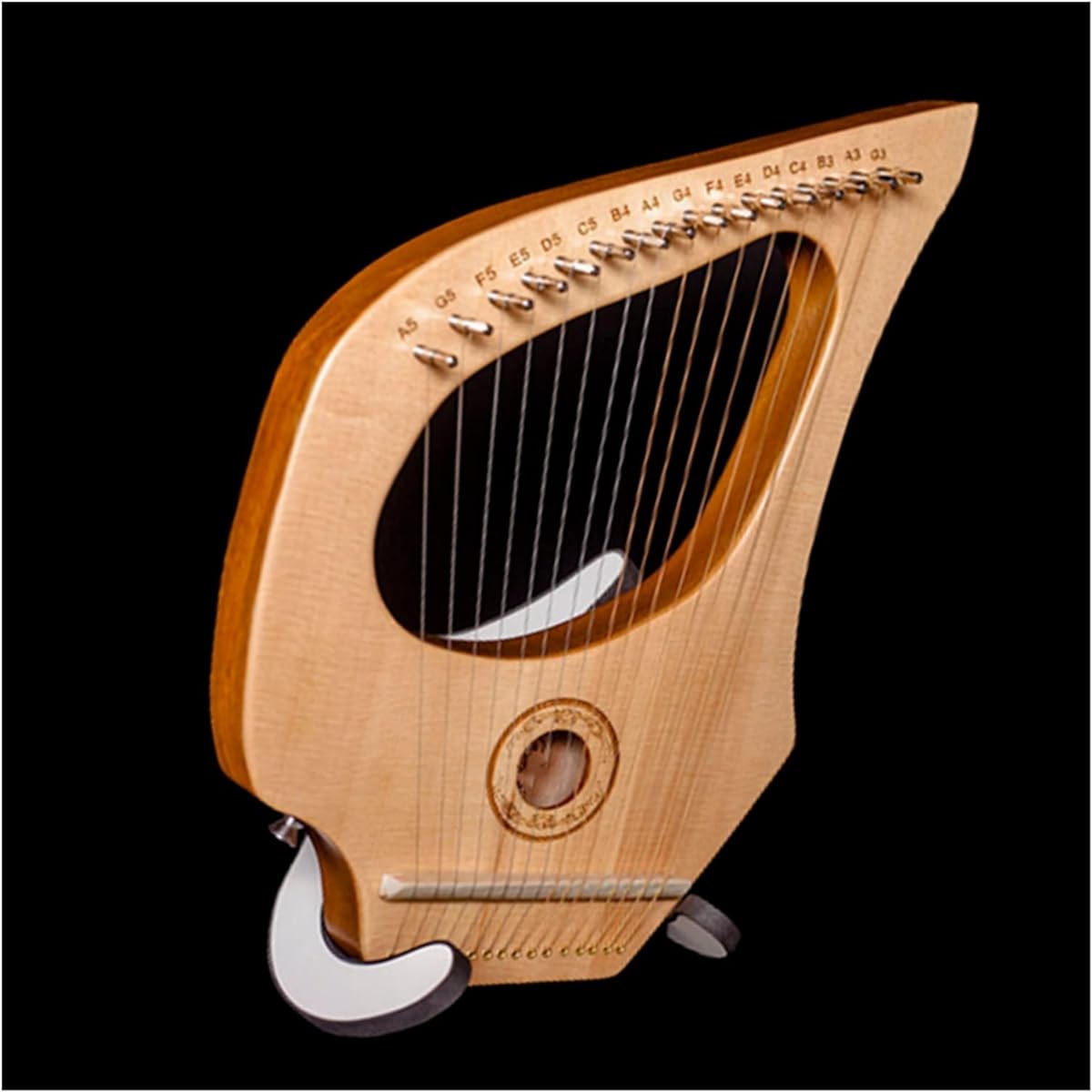 WowZza Harp 19 String Lyra 16 String Harp Beginner Instrument Lyra Beginner Harp/16 Strings 1