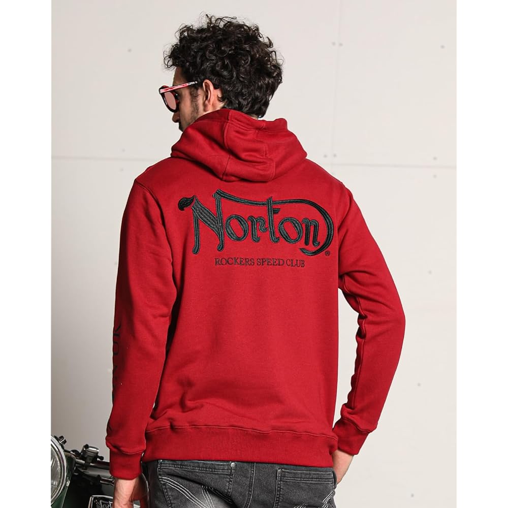 [Norton] Big Arm Logo Pullover Parka 233N1302