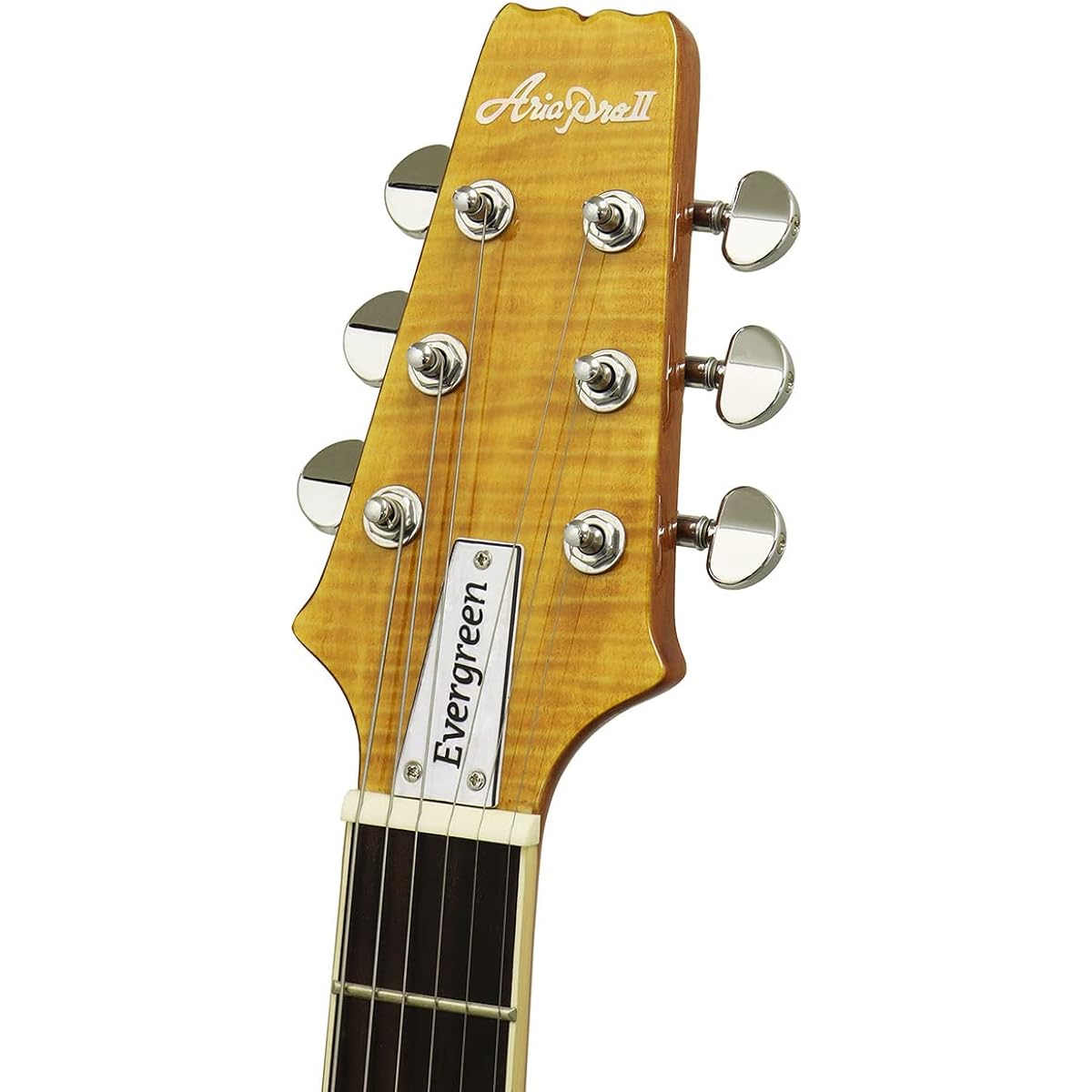 AriaProII PE-AE200 YG Aria Evergreen Electric Guitar
