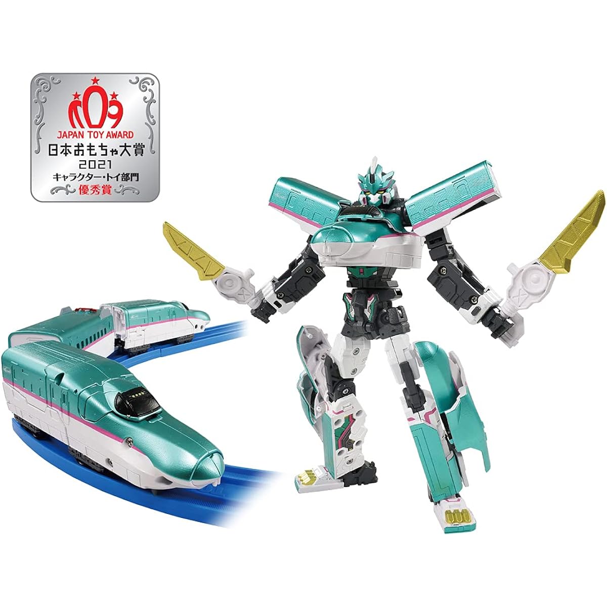 Plarail Shinkansen Transforming Robot Shinkalion Z Shinkalion Z E5 Hayabusa Green