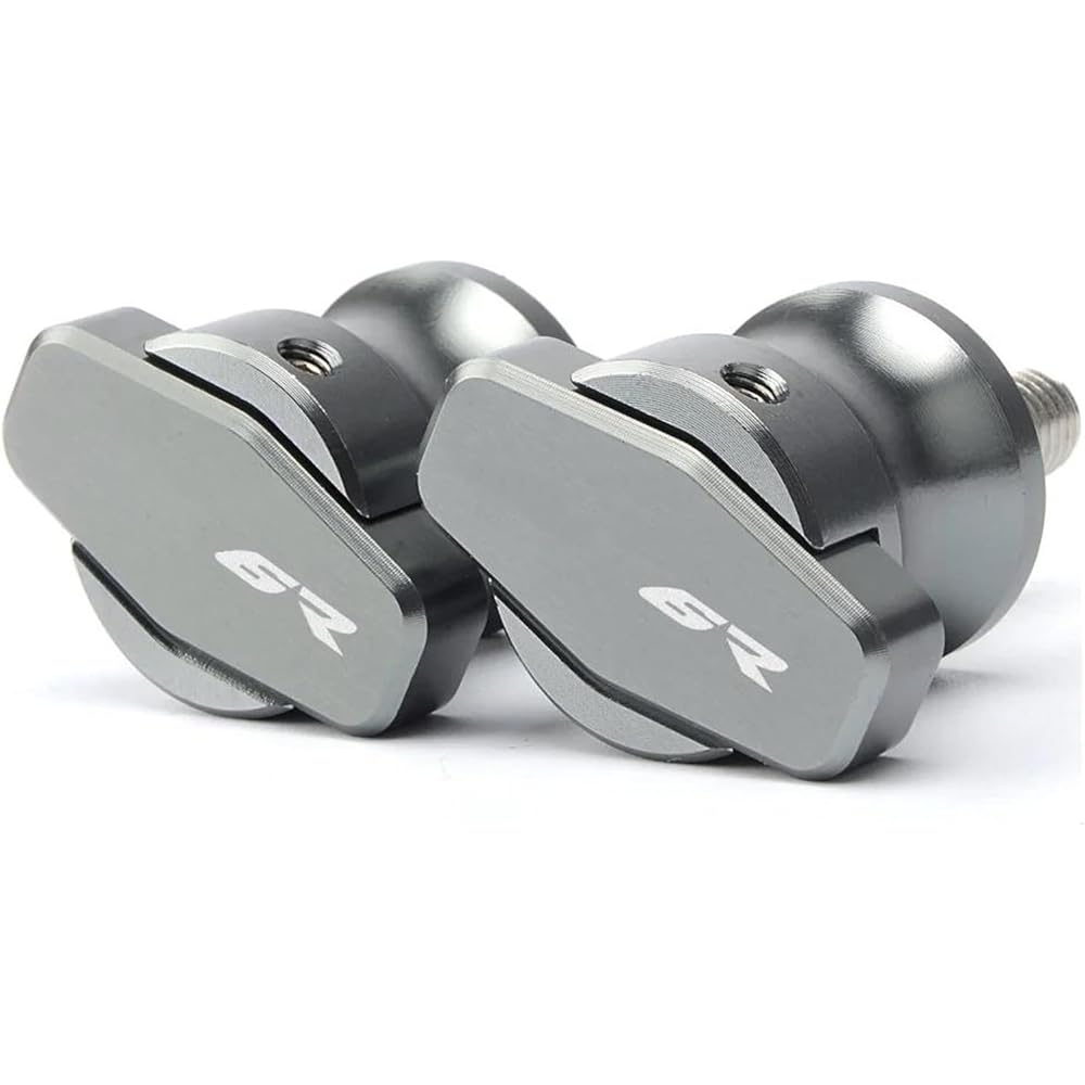 Motorcycle Stand Swing Arm Slider 8mm Motorcycle Stand Screw Swing Arm Spool Slider For ZX 6R Zx6r All Year Zx-6r (Color: Titanium, Size: M8)