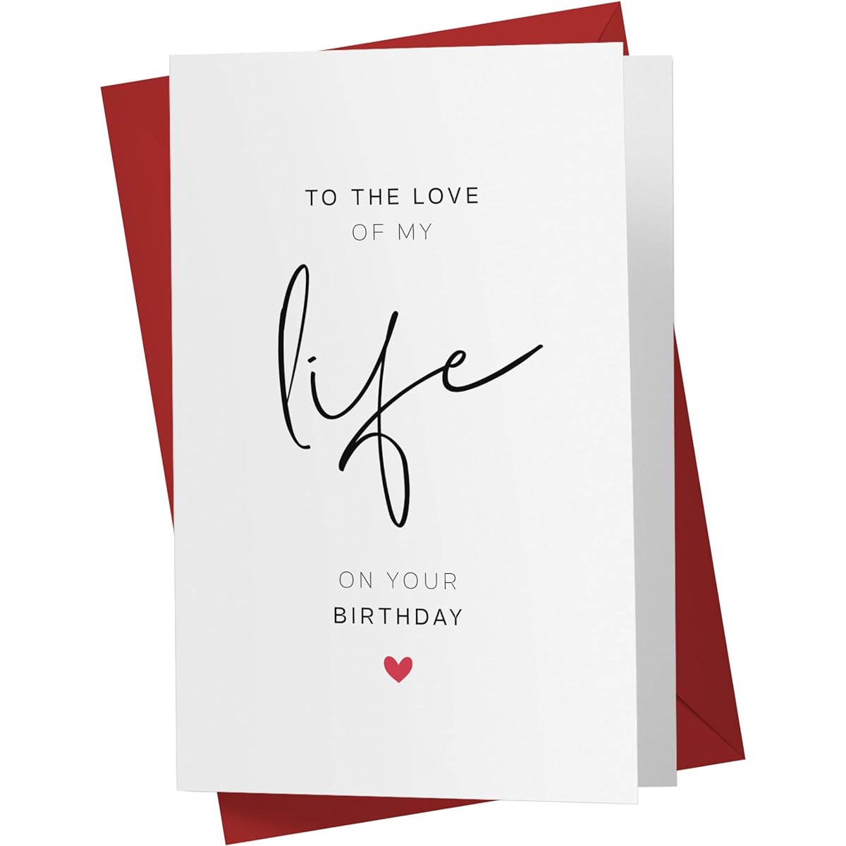 Karto Sweet Birthday Cards Birthday Cards for Husband Wife - Birthday Cards for Girlfriend Birthday Cards for Boyfriend The Love of My Life