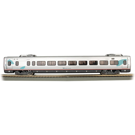 Bachmann Trains - ACELA Express Business Class Car #3528 Lighted Interior - HO Scale Prototype Colors & Markings 89946