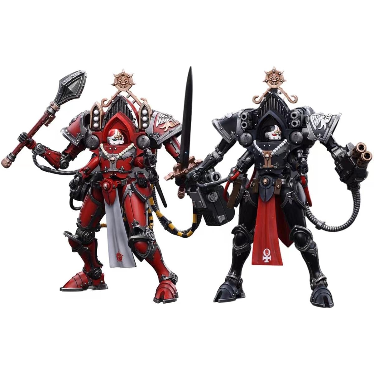 JoyToy 1/18 Warhammer 40,000 Action Mech Adepta Sororitas Paragon Warsuit Sister AM (Set of 2) Collection Model