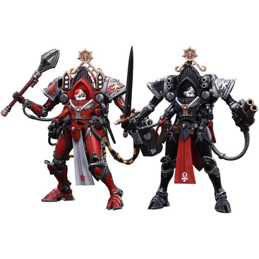 JoyToy 1/18 Warhammer 40,000 Action Mech Adepta Sororitas Paragon Warsuit Sister AM (Set of 2) Collection Model