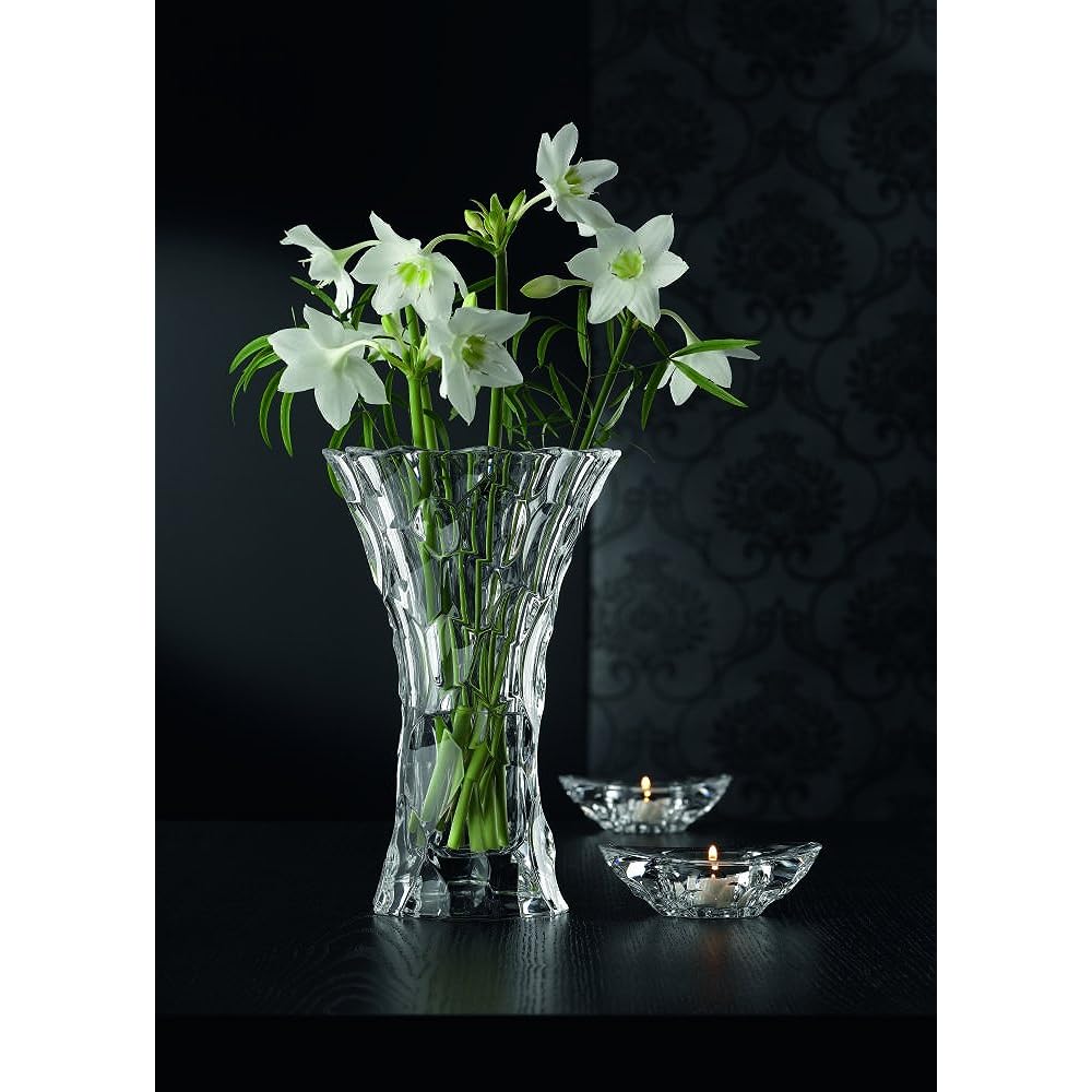 Nachtmann Vase Clear 24cm Sphere Base 95638