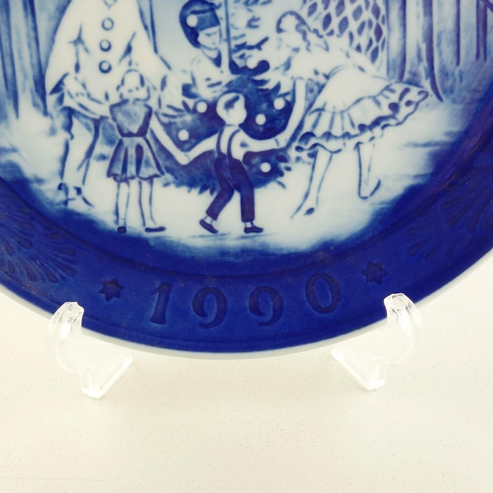 "Parallel Import Product" Years Plate 1990 Tivoli Gardens [Parallel Import Product]