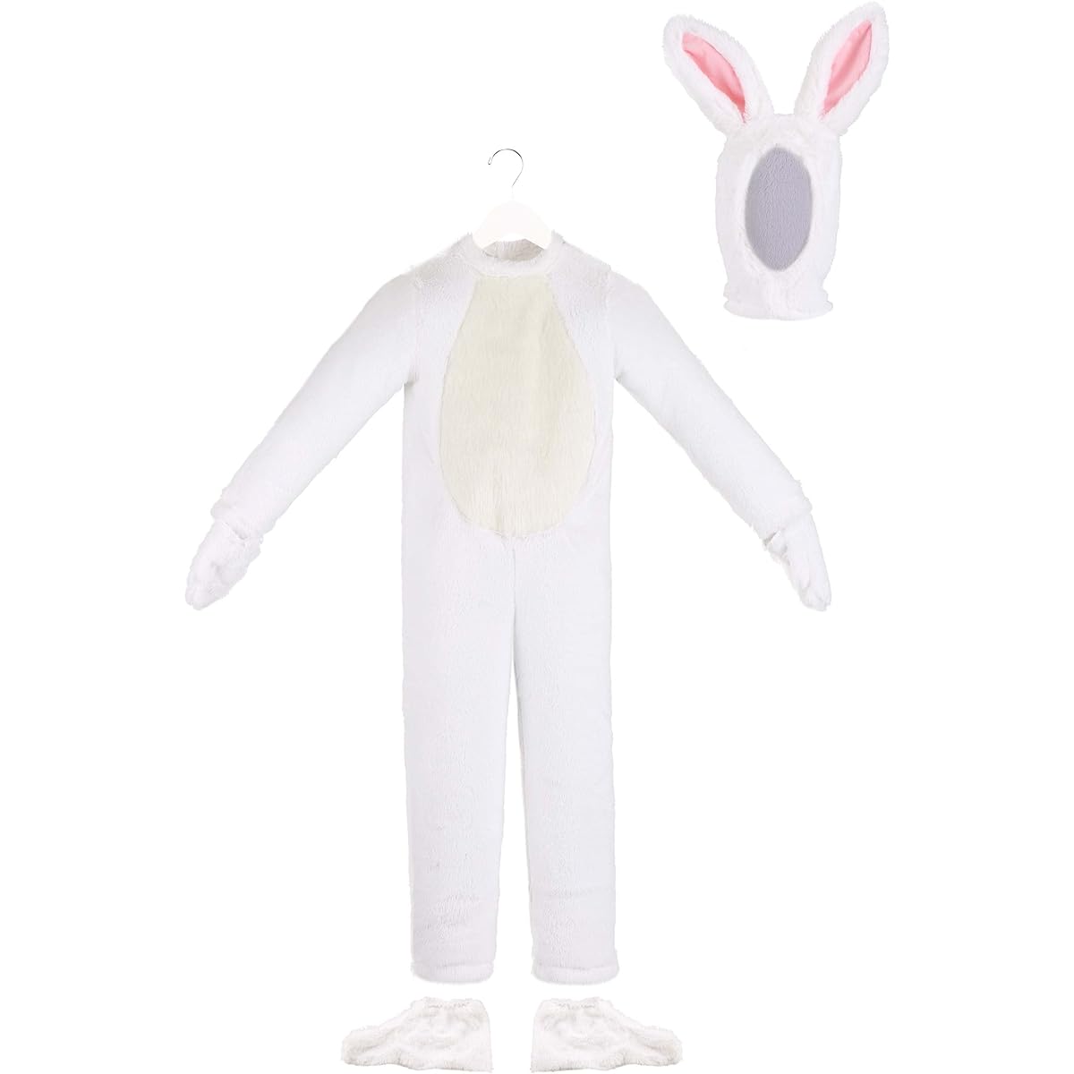 Big Boys ' White Bunny Costume