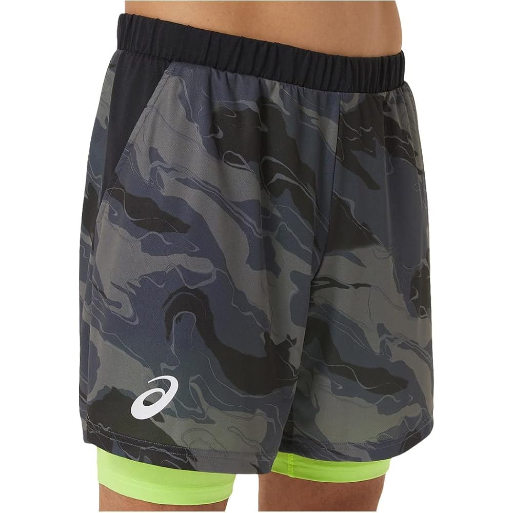[ASICS] Tennis Wear Dry MATCH Graphic 7 Inch Pants 2041A248 Men's