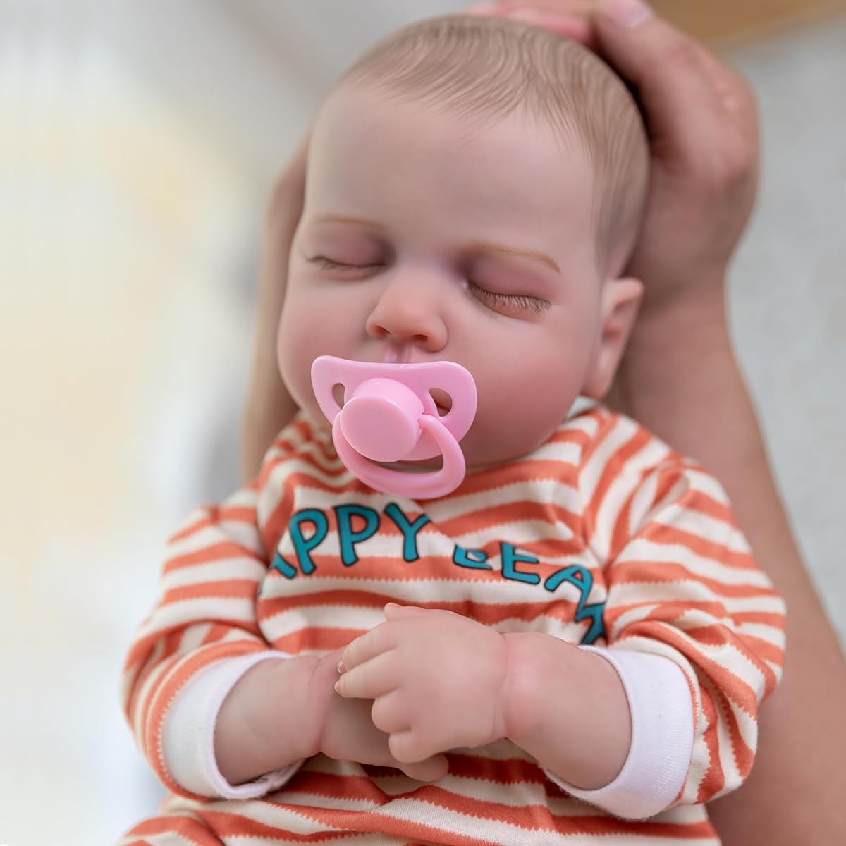 Fancci Reborn Baby Doll: 20 Inch Realistic Baby Doll Real Life Soft Cloth Body Baby Doll