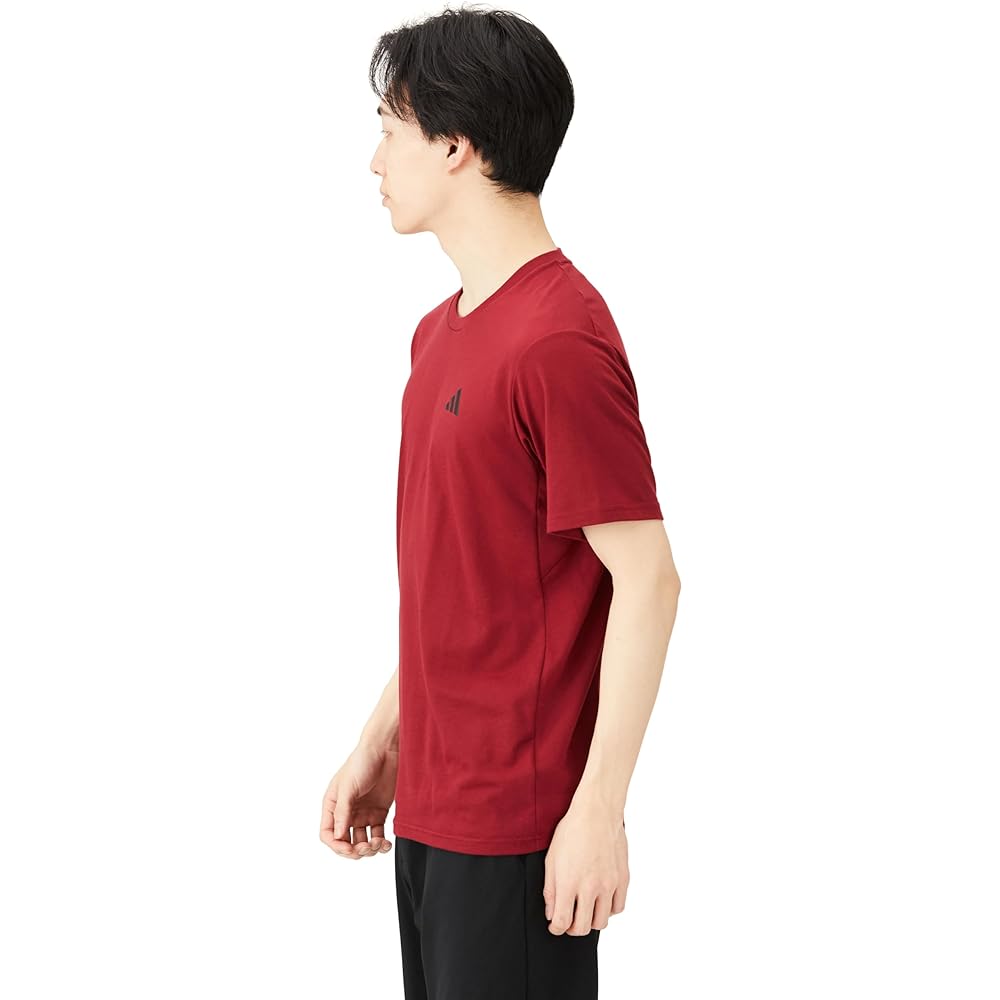 Adidas QY264 Men's Short Sleeve T-Shirt Train Essentials Feelready Training
