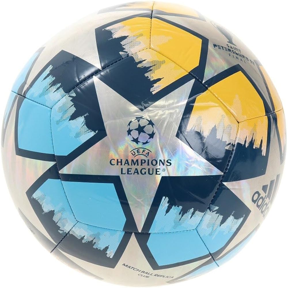 adidas Soccer Ball Junior High School Students and Up Size 5 Ball Finale St. Petersburg Training AF5403SP