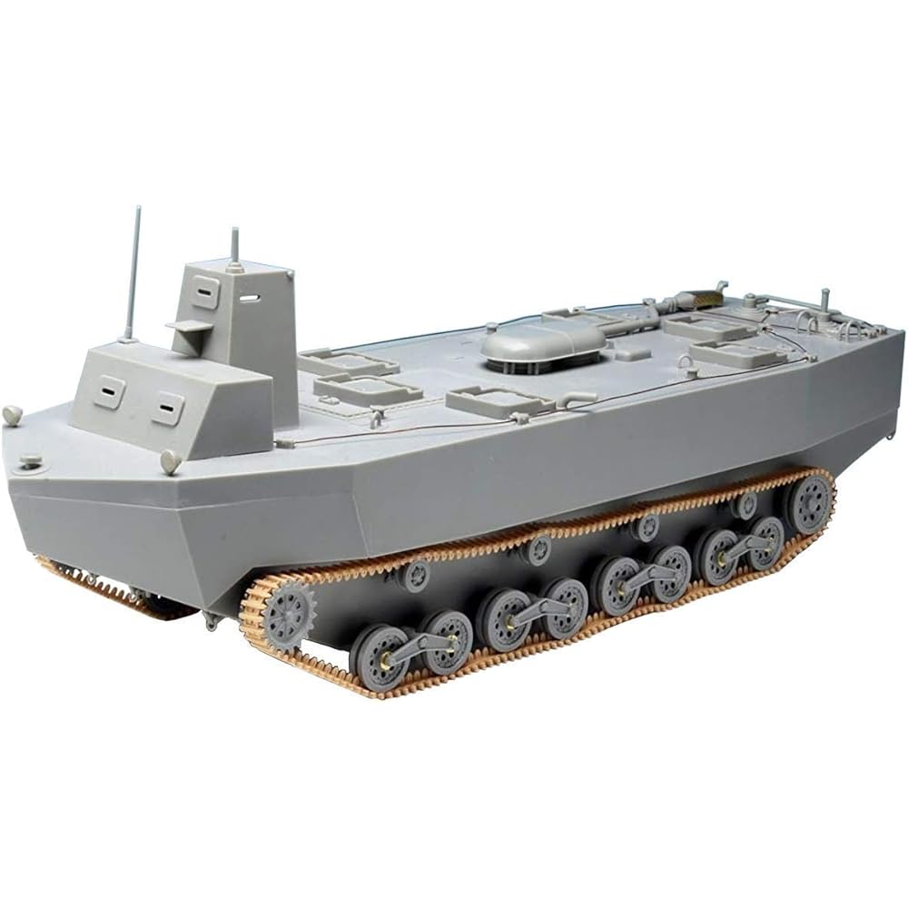 Dragon 1/35 World War II Japanese Imperial Navy Special Type 4 Internal Fire Boat Katsu with Ground Force Figure Plastic Model DR30TH-13