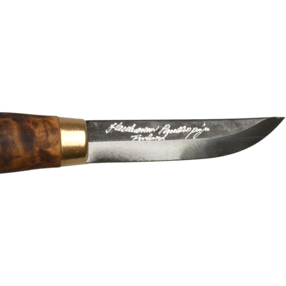 Nordic Scandinavian Outdoor Knife Kauhabampukopaya Visa95#106 Natural 03-01-paja-0003