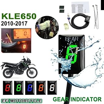 Speed Display Meter For Kawasaki Ve-rs-ys KLE650 KLE 650 2010-2012 2013 2014 2015 2016 2017 Motorcycle Accessories Gear Indicator Speed Display Meter