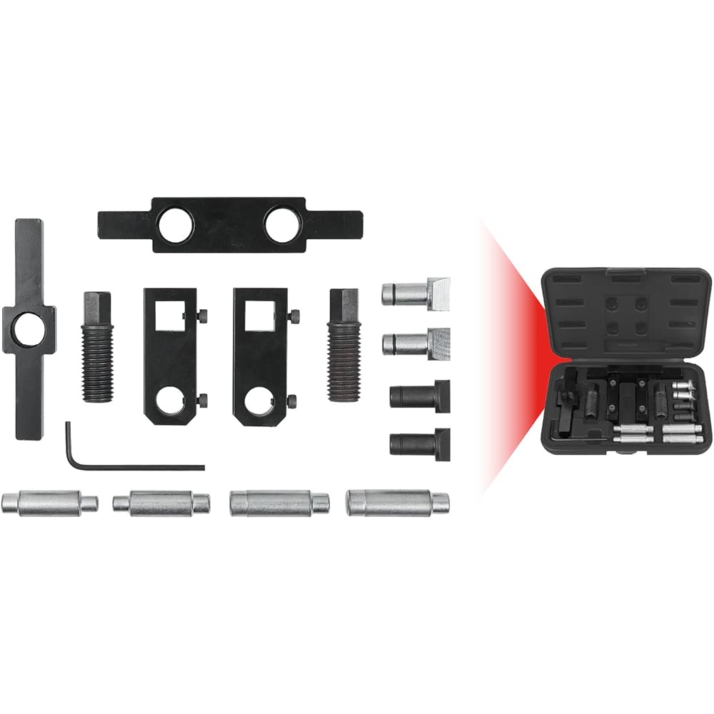 KS TOOLS MASTER clamp bore hole spray tool set 15 pcs 700.5660