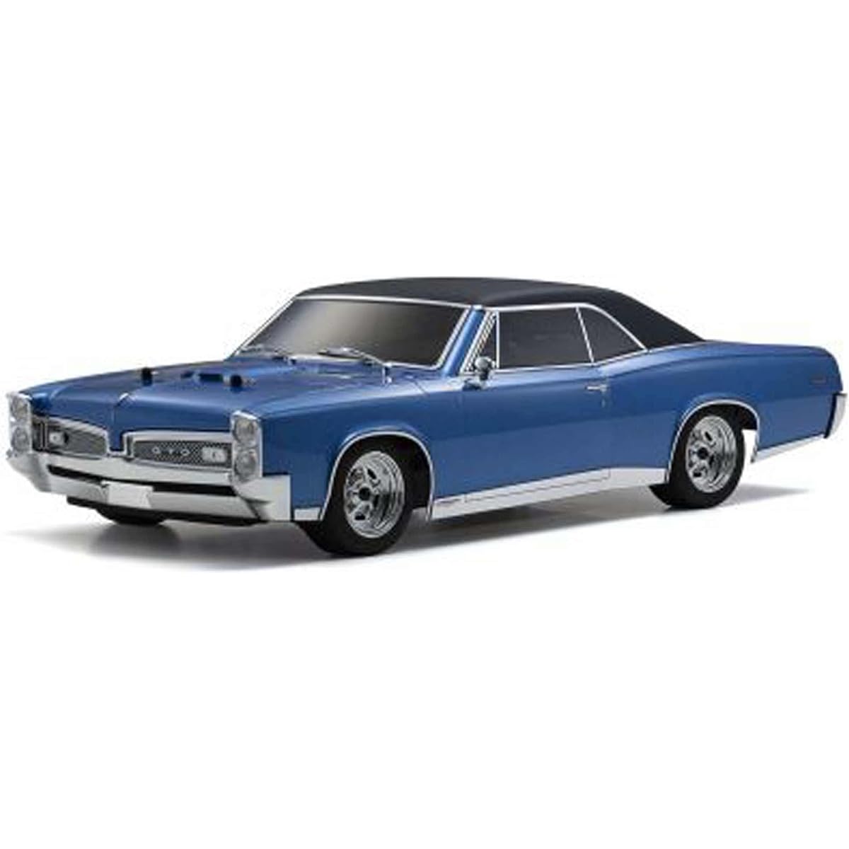 Kyosho Kyoso (Kyosyo) 1/10 EP 4WD Fazer Mk2 FZ02L Ready Set 1967 Pontiac GTO (TM) Tyrolean Blue Electric Radio Control 34431T2