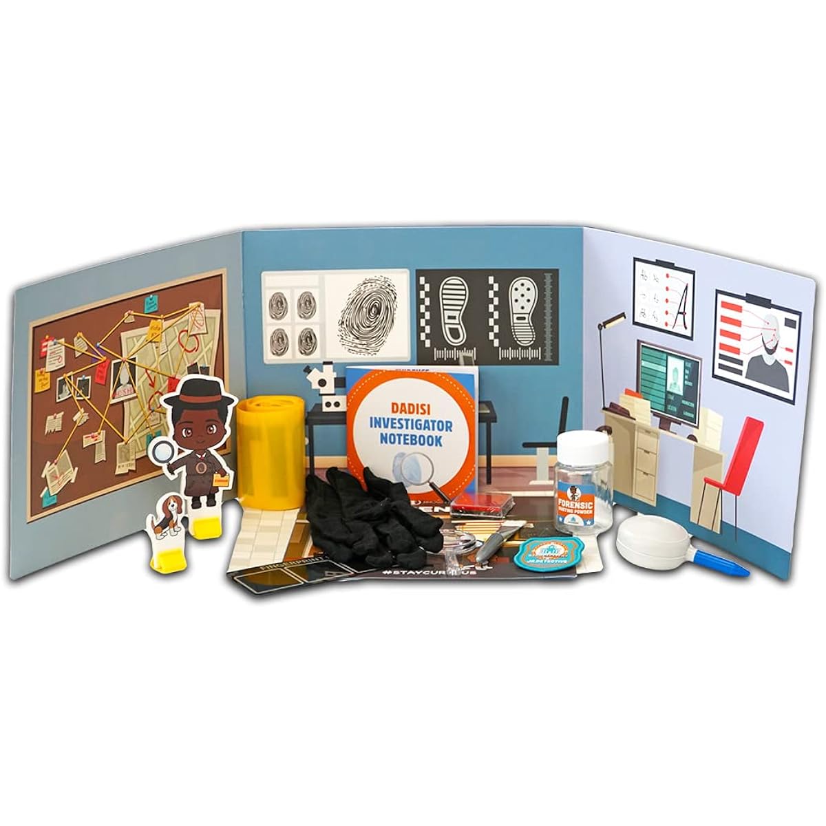 Braun Toybox Dadis Academy Jaylen/Forensics Steam Kit