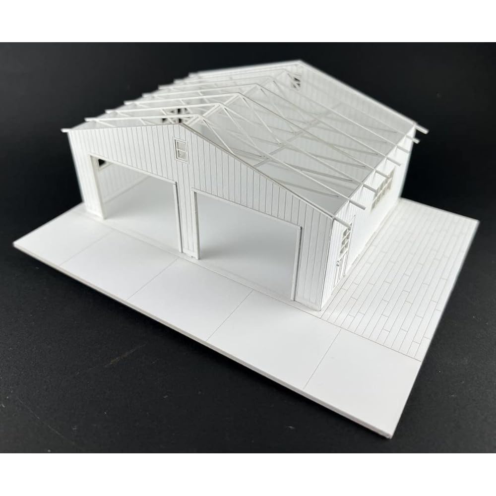 Cobaanii mokei Kobo Cobaanii Model Workshop 1/64 Sweet Style Garage Life Series 2 Car Garage Wooden Assembly Kit SS-042