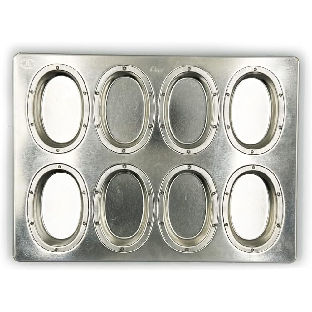 Matsunaga Seisakusho Silicone Processed Silver Oval Top Plate 8P