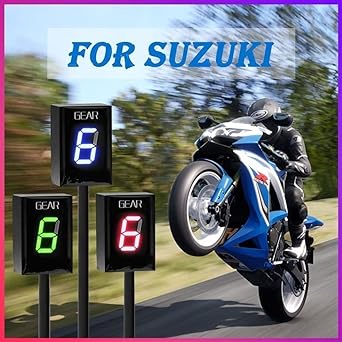 Speed Display Meter Gear Indicator Display Suzuki Intruder GSXR 600 800 V-Strom SV650 750 GSF 650 ECU Plug Mount Motorcycle Accessories