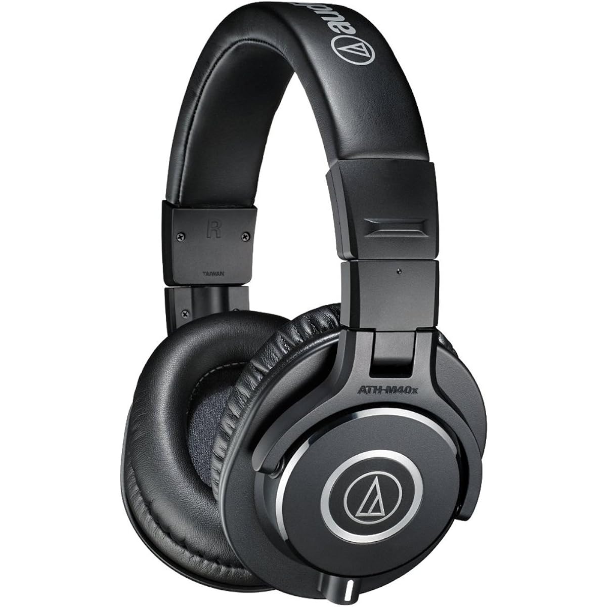 Audio Technica ATH-M40x Professional Monitor Headphones ATH-M40x Studio Recording/Instrument Practice/Video Editing/Mixing Black