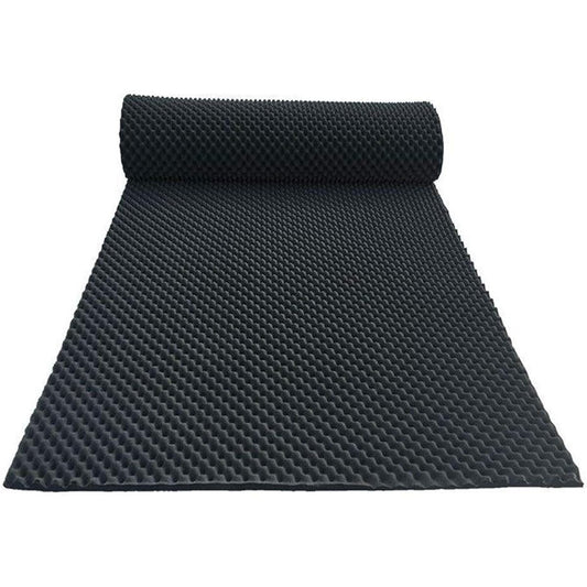 Anti-noise Hotel Decoration Sound-absorbing Cotton, Color Durable Acoustic Panel Bar Club Soundproof Foam Thickness: 3.5CM. Household Goods (Blue) (Black)
