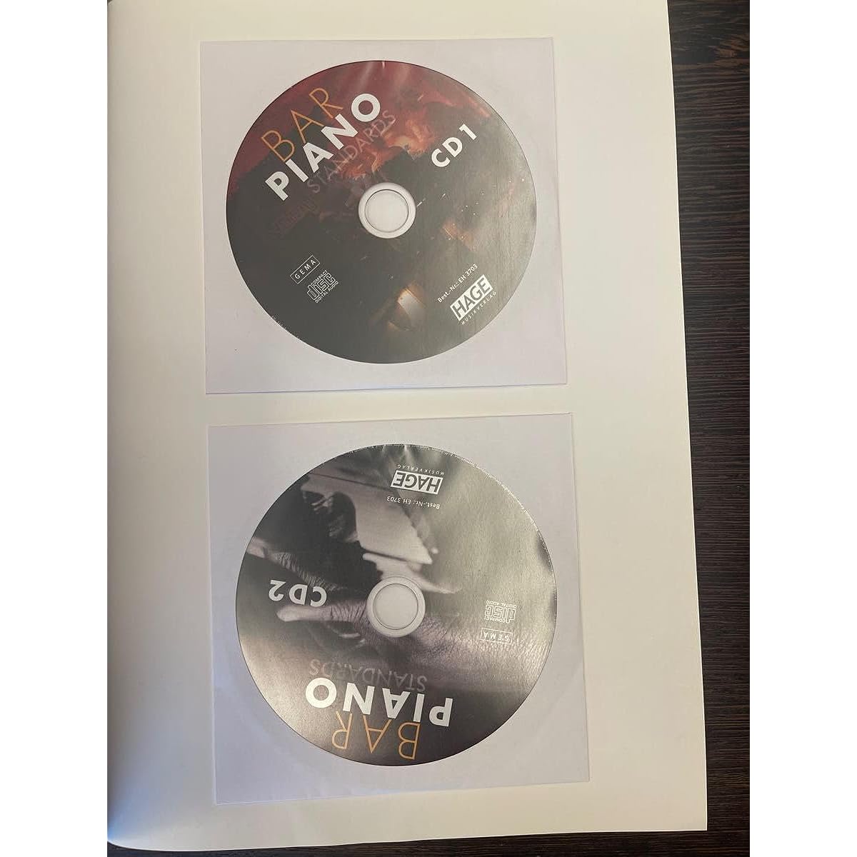 Piano songs to play in the bar, sheet music, intermediate level, 40 songs, 2 CDs included