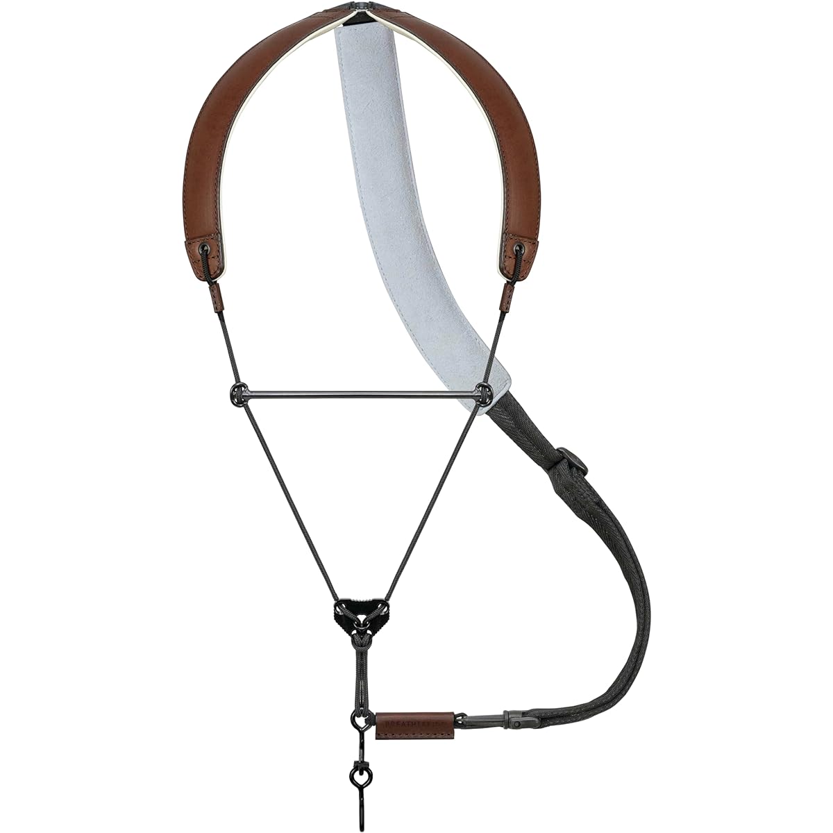 Breathtaking Strap LithePremiumII for Bassoon Dark Brown Normal Hook (M)