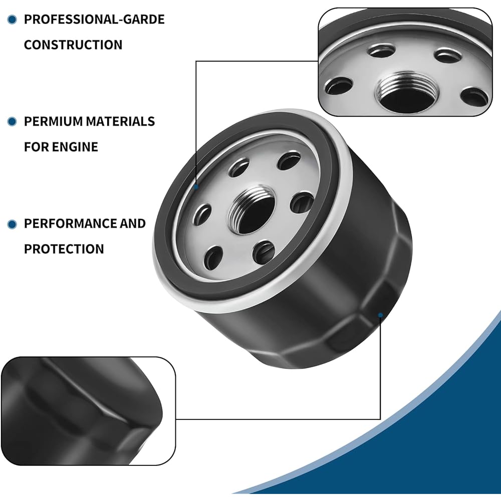 Oil Filter 49065-7007 49065-0721 12 050 01-S 492932s 481V FS for Kawasaki FR691V FR651V FR730V FX600V FR541V FR600V FX600V FS730 FX600v FS451V FS. 691V FS651V 4-stroke engine FB460V (4 pieces)