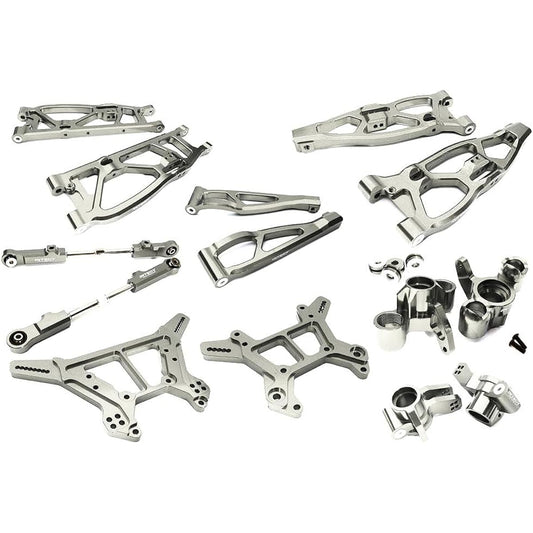 RC Model CNC-Machined Aluminum Alloy Suspension Kit Designed for Arrma 1/8 Kraton 6S BLX