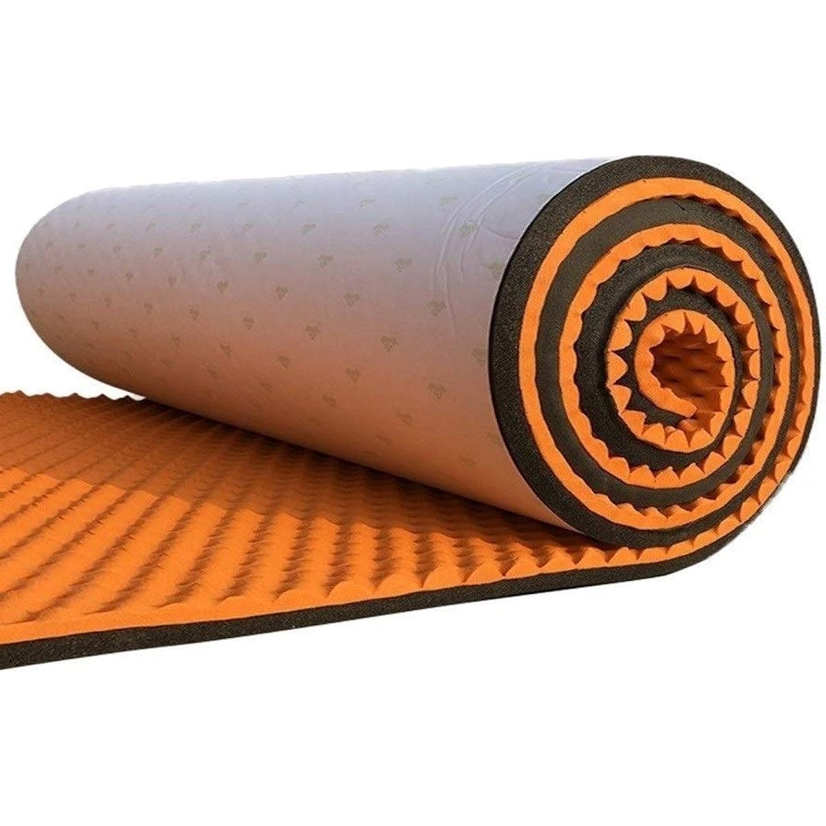 Square Meter Sound Absorbing Cotton, Orange Self Adhesive Acoustic Panels Cinema Recording Studio Acoustic Panels