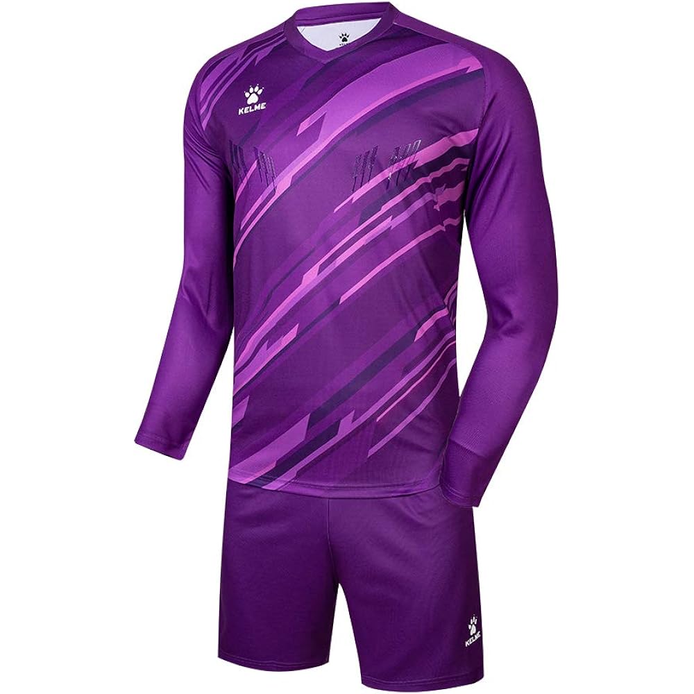 [Kelme] Keeper Wear, Men's Top and Bottom Set, Long Sleeve, Keeper Shirt & Pants, Soccer Goalkeeper Practice Wear