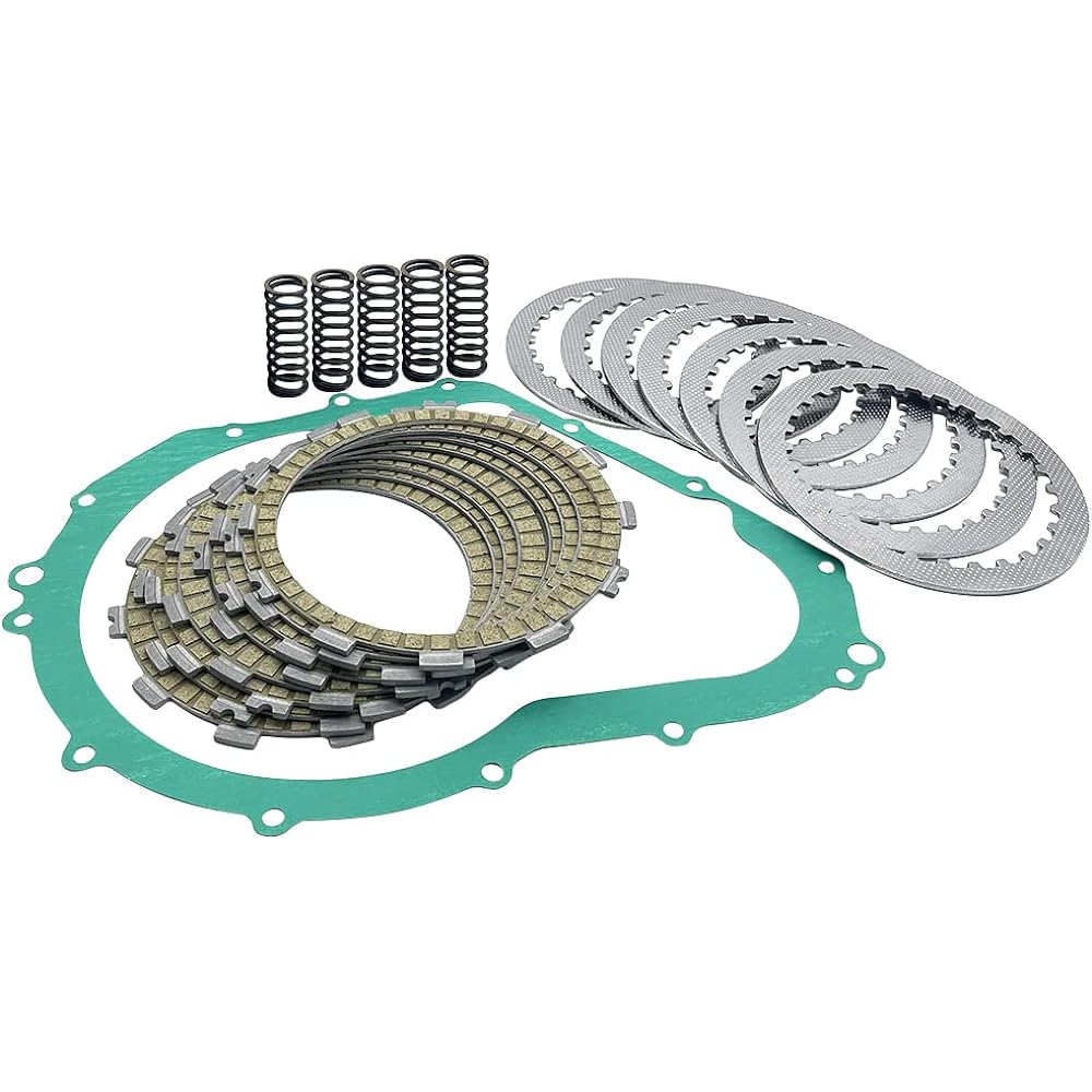JINFANNIBI Clutch Kit and Cover Gasket for Suzuki GSXR600 GSXR 600 GSX-R 600 2006 2007 21400-36810