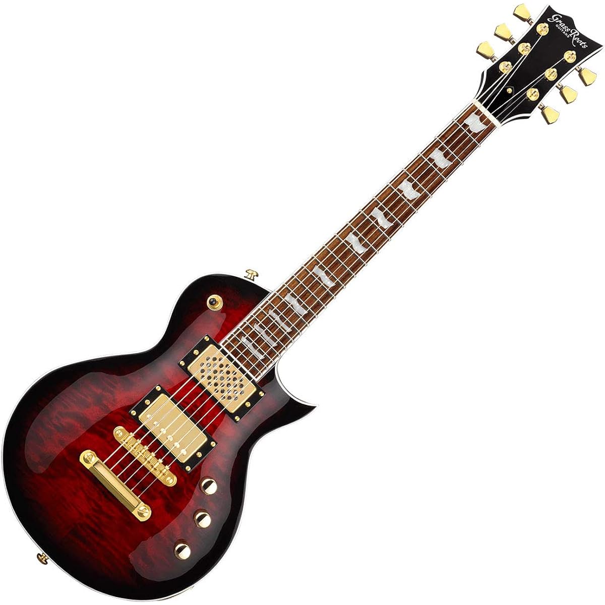 GrassRoots G-EC-MINI Black Cherry Electric Guitar Mini Guitar Grass Roots