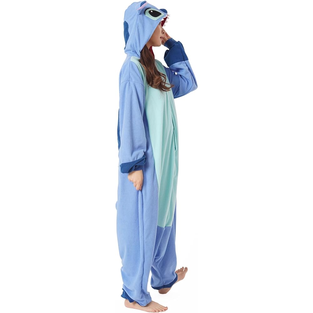 [SAZAC] DNY-071 Character Fleece Kigurumi One Size Fits Most Disney Stitch