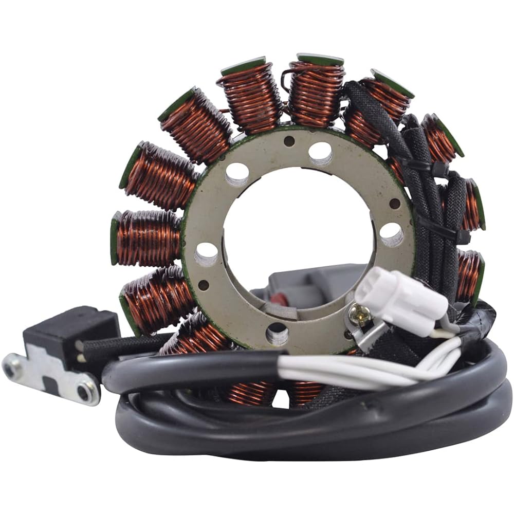 Generator Stator for Yamaha 2007-2020 YFM 700 Grizzly | 2009-2014 YFM 550 Grizzly | OEM Repl. 3B4-81410-00-00 / 28P-81410-00-00 / 28P-81410-01-00