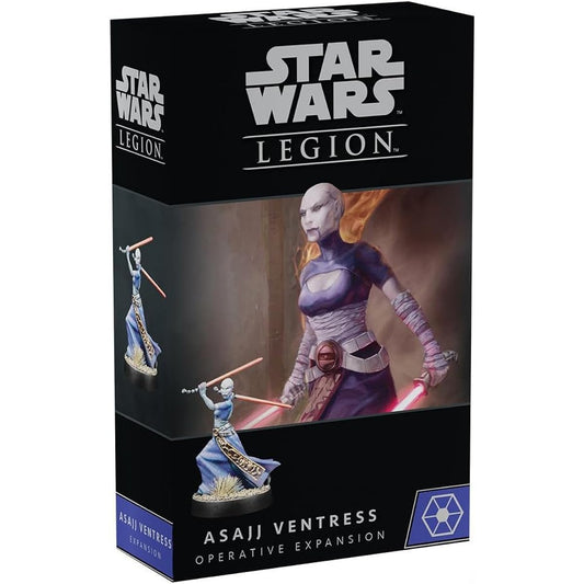 Star Wars: Legion Assajj Ventress Operative Expansion - Unleash a Sinister Power! Tabletop Miniatures Strategy Game for Kids and Adults Ages 14+, 2 Players, 3 Hours of Playtime by Atomic Mass Games