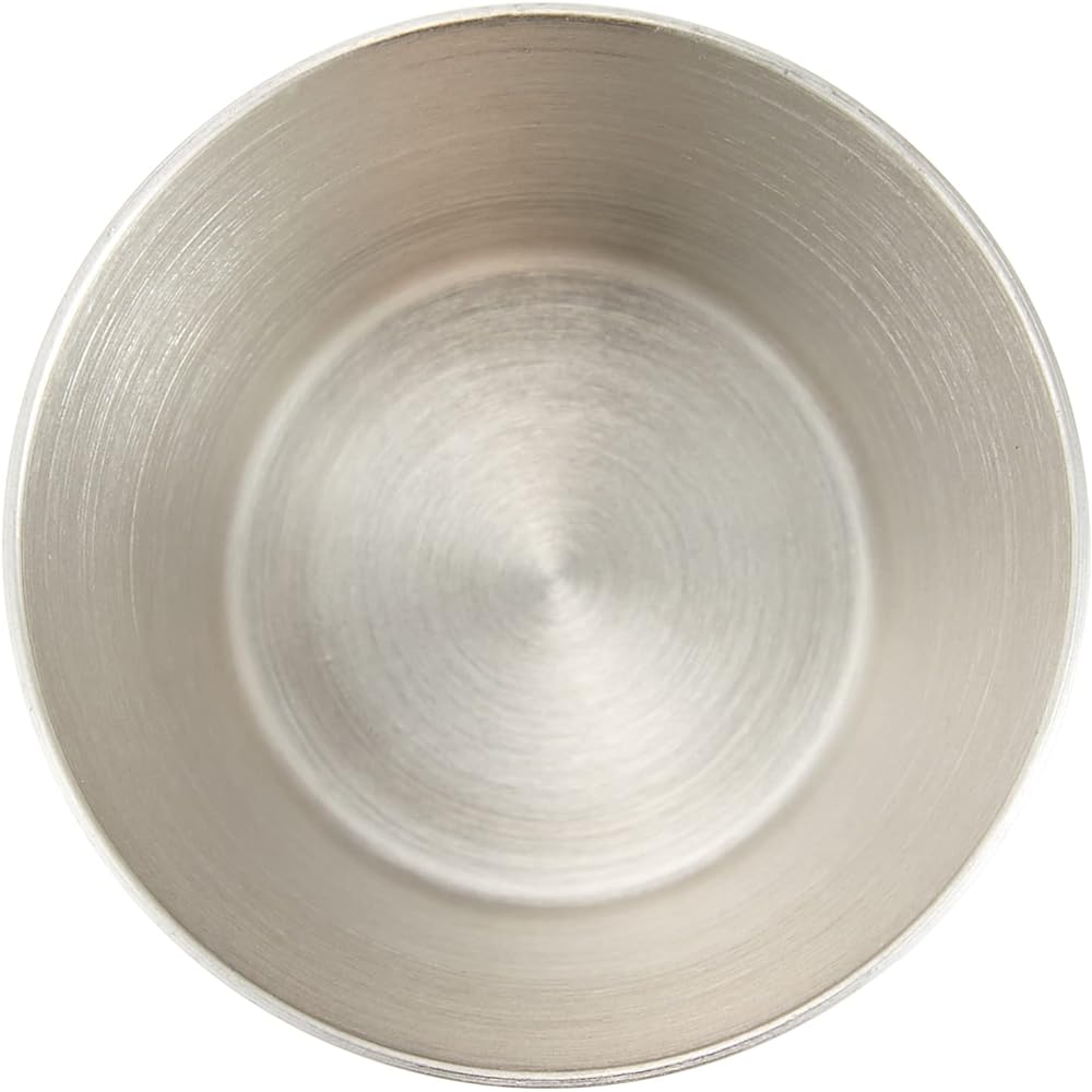 Belmont BM-242 Stainless steel cup 3P with leather case