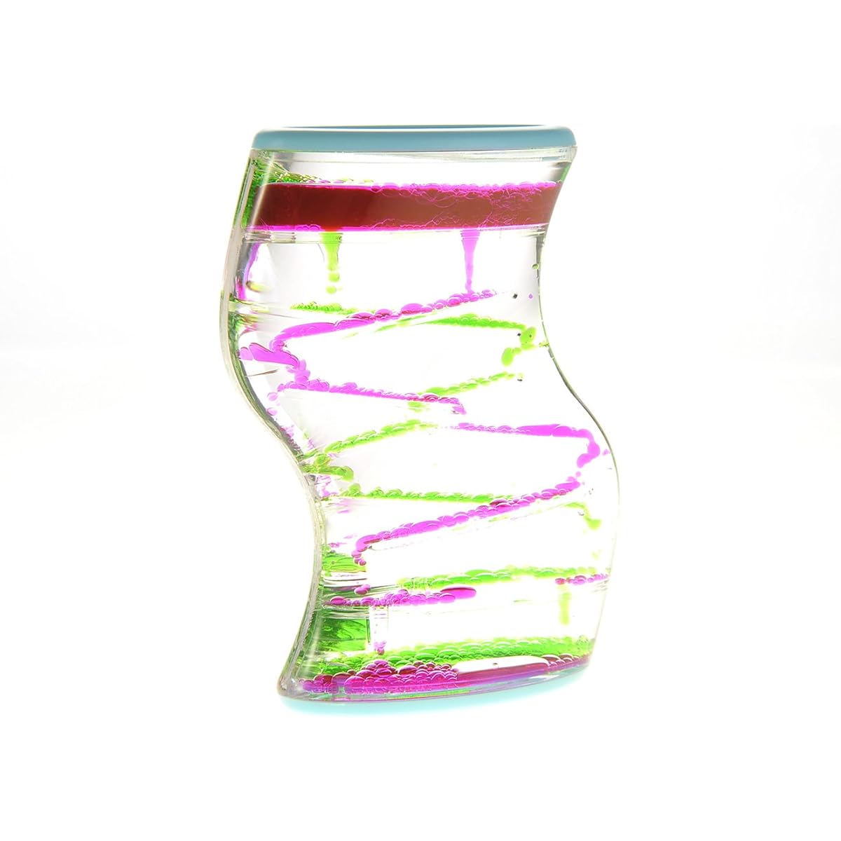 PowerTRC Liquid Motion Bubbler Green Pink Ooze Tube Lava Lamp Ooze Timer