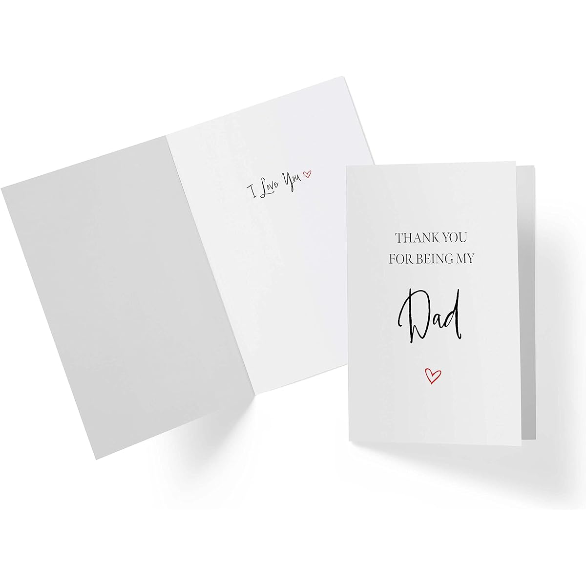 Sweet and Funny Birthday Cards for Dad Happy Birthday Card for Him Single Large 5.5 x 8.5 Greeting Cards Birthday Cards for Dad Happy Birthday Dad Card - Father's Birthday Card from Daughter - Birthday Card for Dad - Karto - Be Dad
