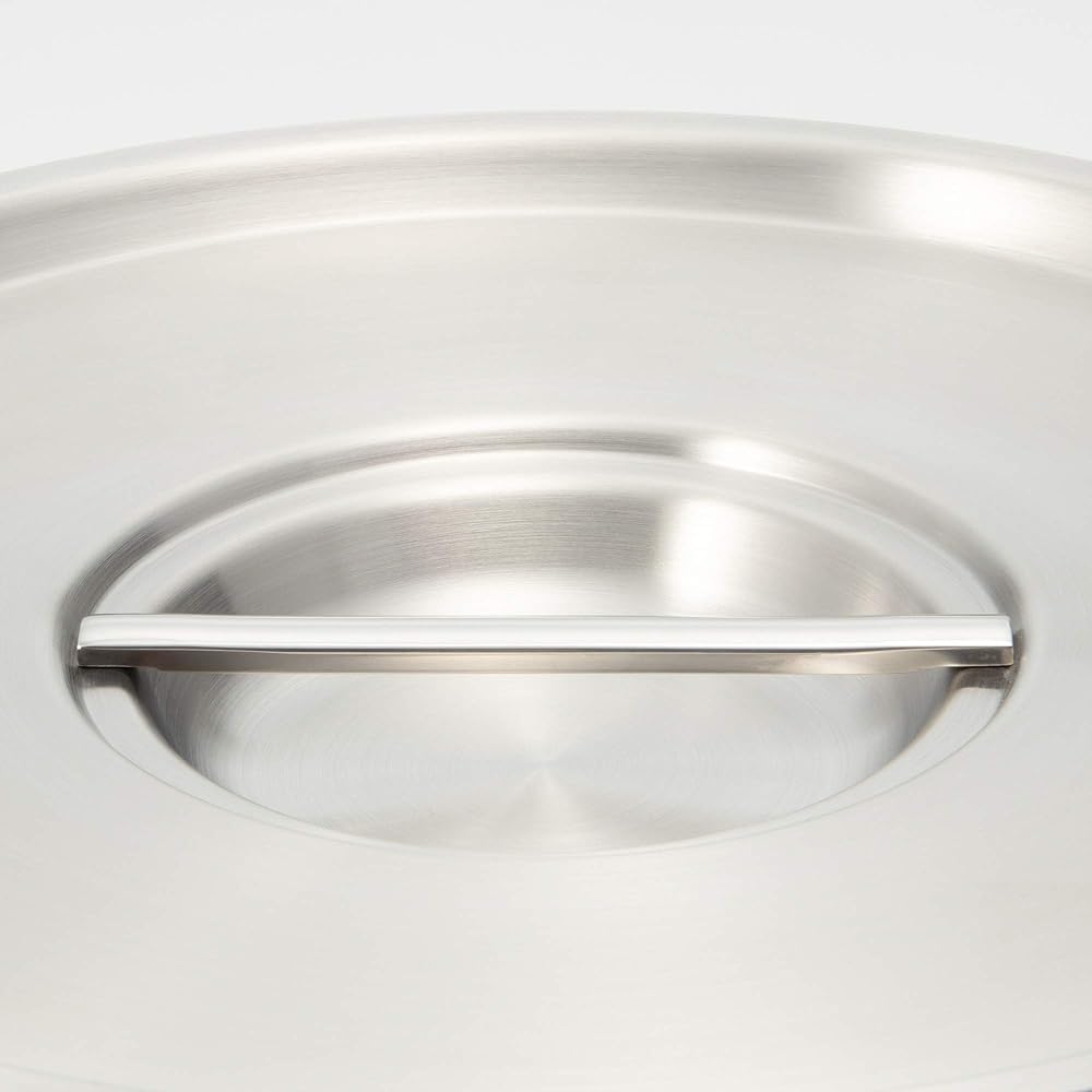 Endo Shoji Commercial Murano Pot Lid 40cm Induction 18-8 Stainless Steel ANB3508